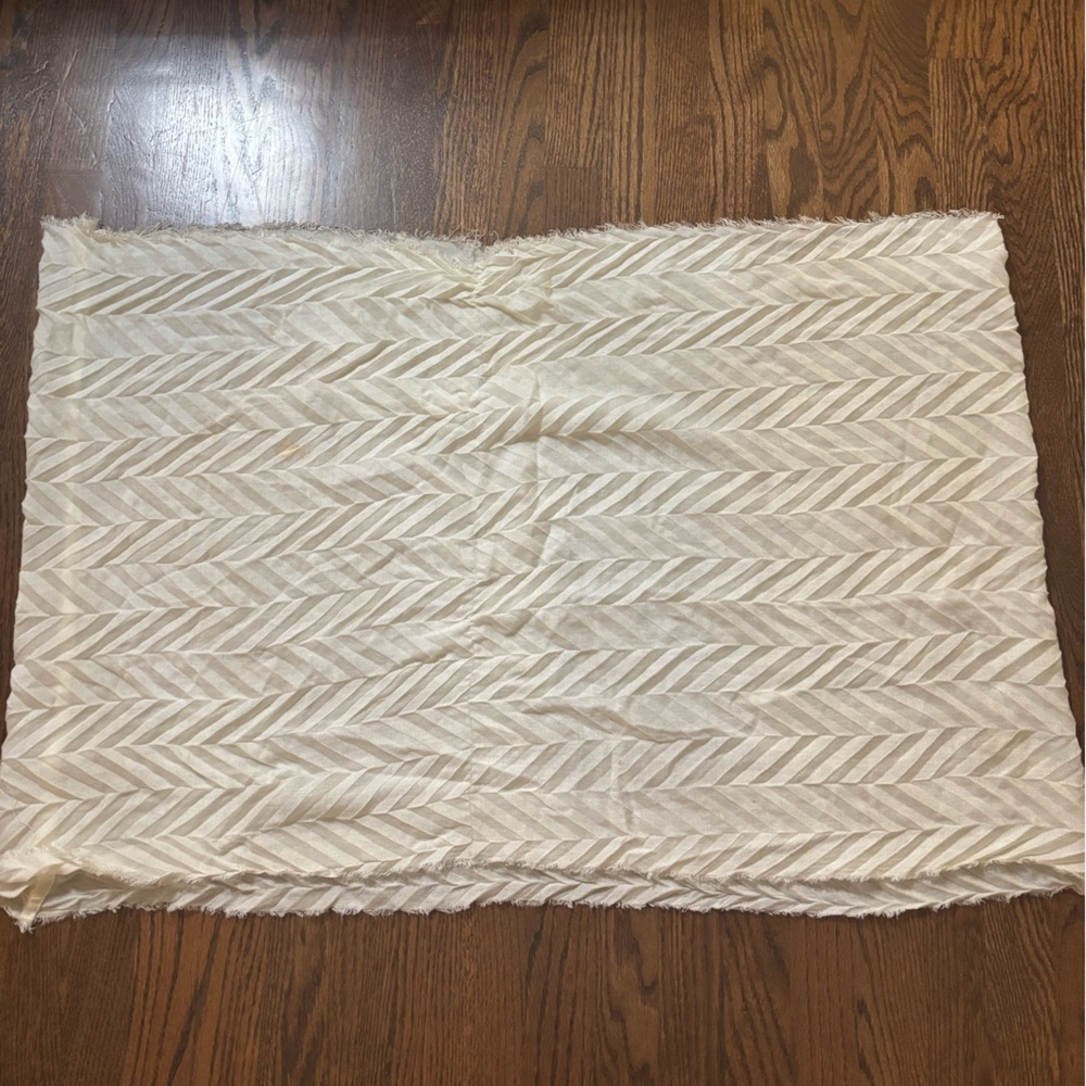 Chevron Patterned Circular Scarf
